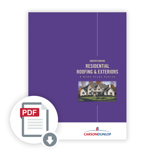 Residential Roofing and Exteriors course