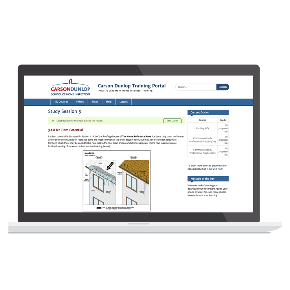 Home Inspection Online Training Program